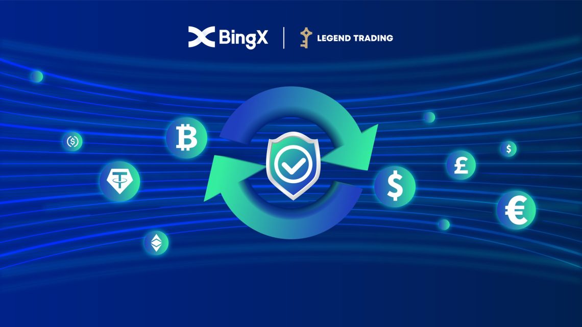bingx與legend-trading合作拓寬法幣兌幣通道