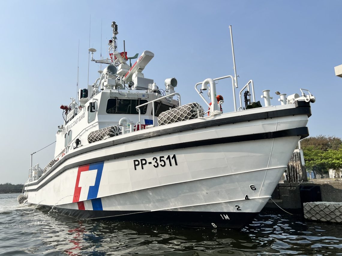 臺南海巡增添新戰力-35噸巡防艇投入執法