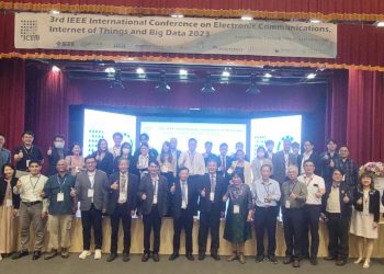 亞大舉辦2023-ieee-iceib電子通信、物聯網和大數據國際研討會-圓滿成功!