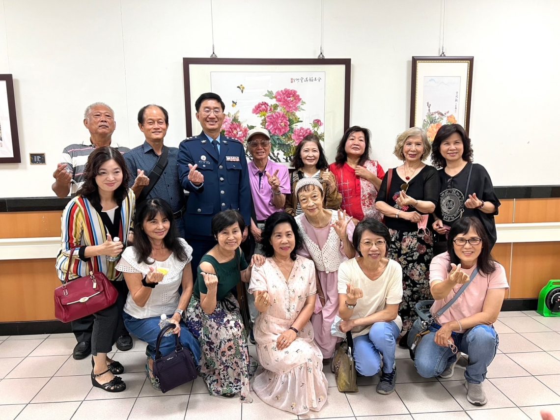 國軍高雄總醫院岡山分院藝韻墨彩-病患心靈好療癒