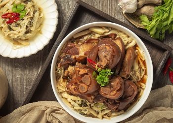 三重在地古早味-甘貝粽、醬燒豬腳-限量手工不漲價