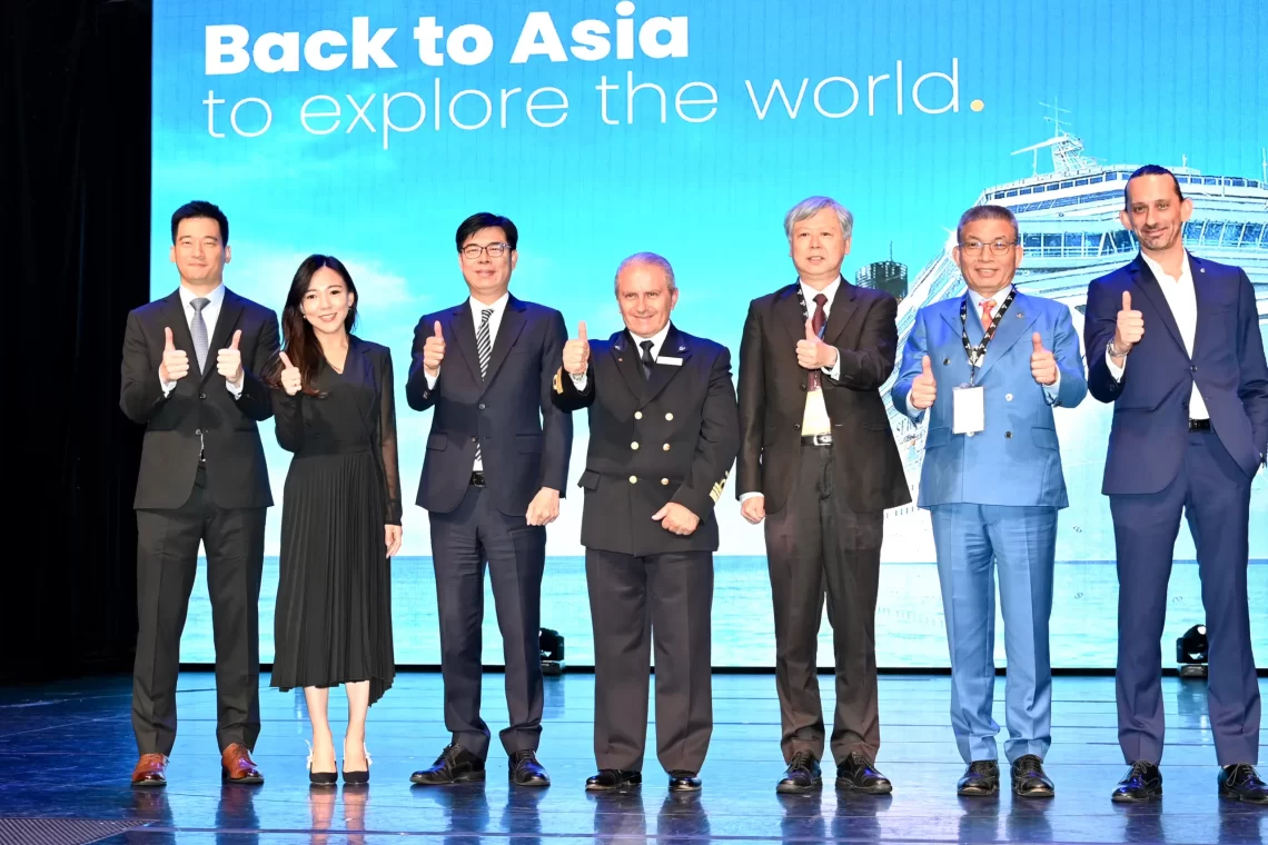 「歌詩達莎倫娜號」郵輪-中秋及國慶高雄首航日本