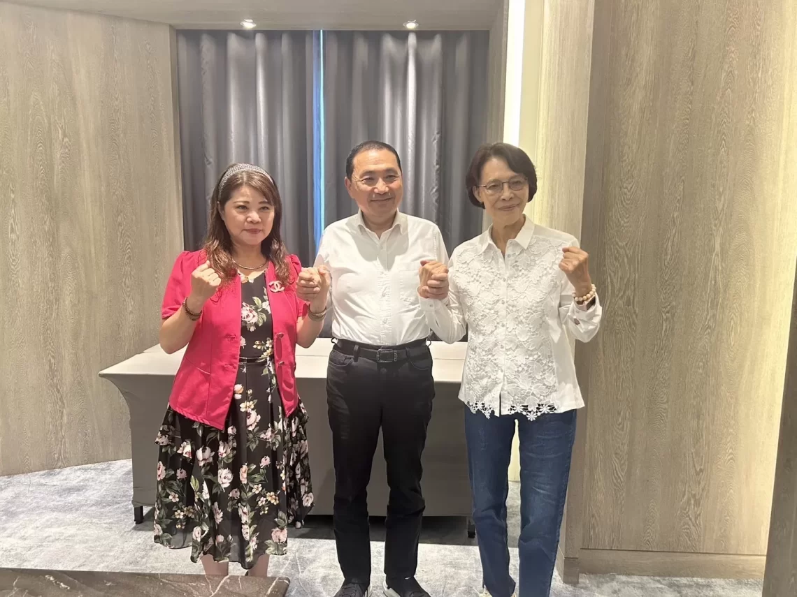 侯友宜整合左楠立委初選　陳玫娟：宣布撤回申訴，全力支持國民黨提名候選人