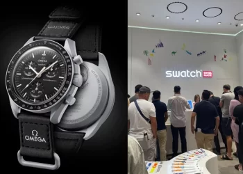 Swatch聯名Omega升級版登月表熱潮不減！全球專賣店再現排隊人龍