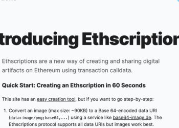 以太坊銘文索引網站「Ethscriptions」正式上線，鑄造數飆破30,000個！