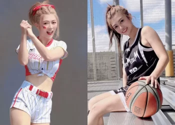 啦啦隊星岑被封「味全娜美」　亮橘髮色應援粉絲嗨翻