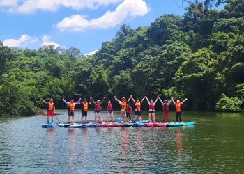 峨眉湖秘境立槳-貨櫃屋露營烤肉-暢玩一夏