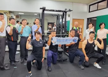 減壓、健身　屏警局健身中心啟用