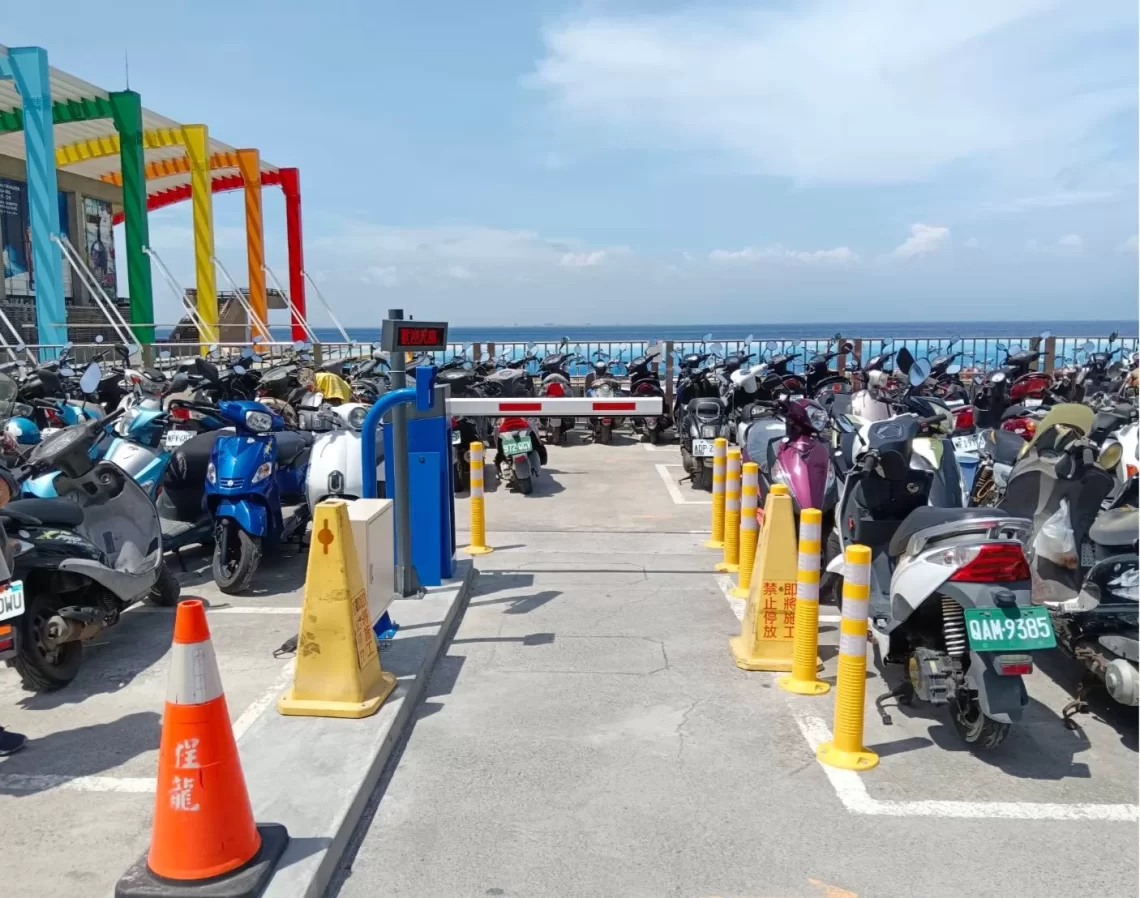 琉球白沙及琉球新候船室停車場自8月1日起停車收費