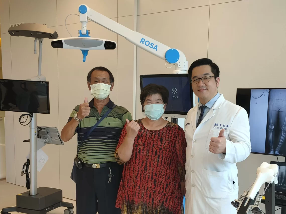 電腦導航機器人帶來新生 解決膝關節退化困擾