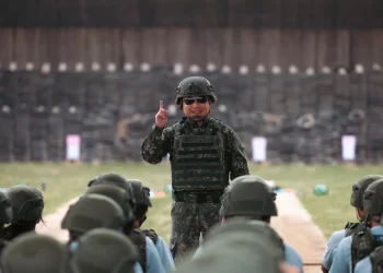 澎防部暑期戰鬥營　t91步槍實彈射擊技巧