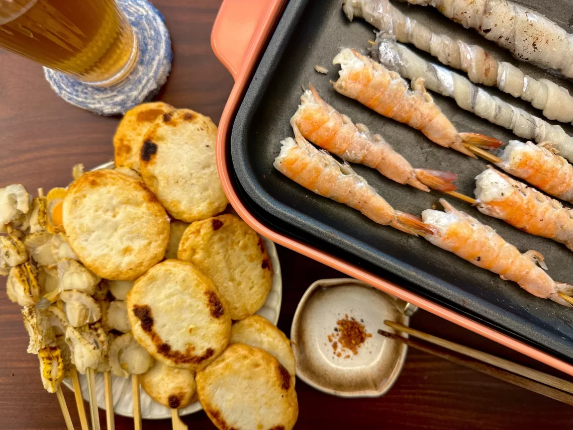 好市多中秋烤肉綜合海鮮串-健康深夜食堂居家開張