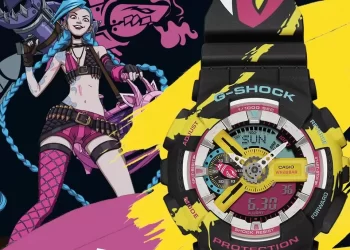 g-shock-攜《英雄聯盟》推出「海克斯合成科技」、「吉茵珂絲」造型經典錶款