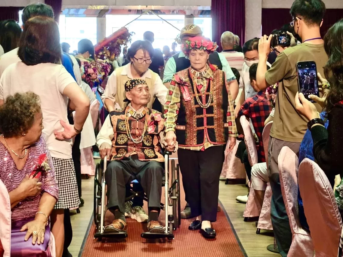 屏東縣重陽敬老暨36對鑽石婚表揚大會