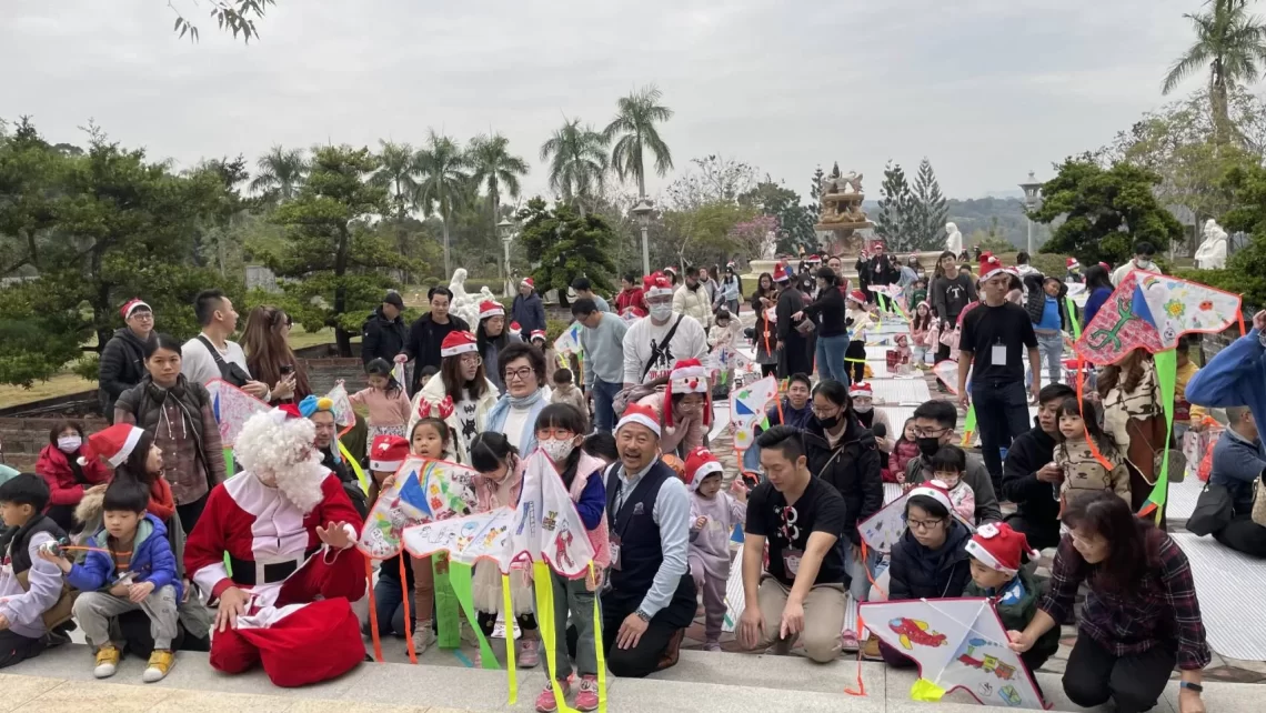 「願望飛翔」愛與希望圓滿教堂風箏diy活動