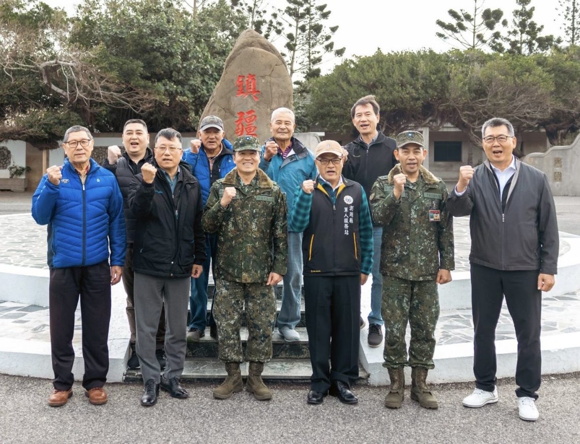 澎湖觀音亭管委員會　蒞澎湖防部春節慰問