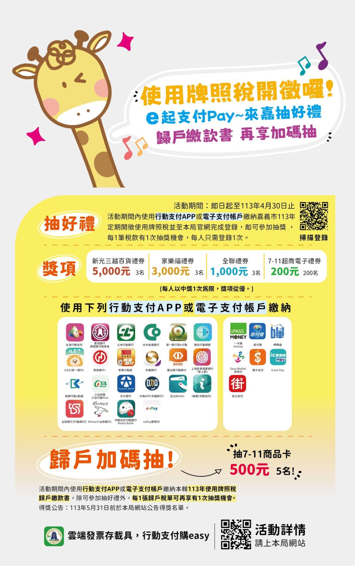 牌照稅4月1日開徵-提醒車主如期繳納