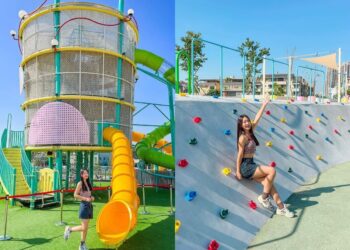 全台景點｜親子共融公園推薦-海邊的遊樂場、色彩繽紛的溜滑梯-享受孩子同樂親子時光