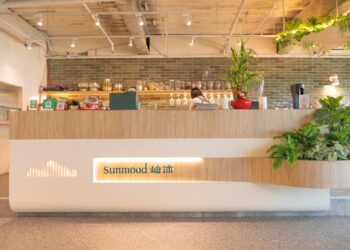 坐落36樓俯瞰台中市美景-南區景觀餐廳《屾沐sunmood》平價健康餐飲-情侶、朋友聚會首選