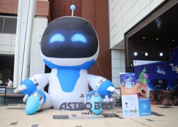 《宇宙機器人-astro-bot》正式上市！超巨大主角限時快閃南港-citylink