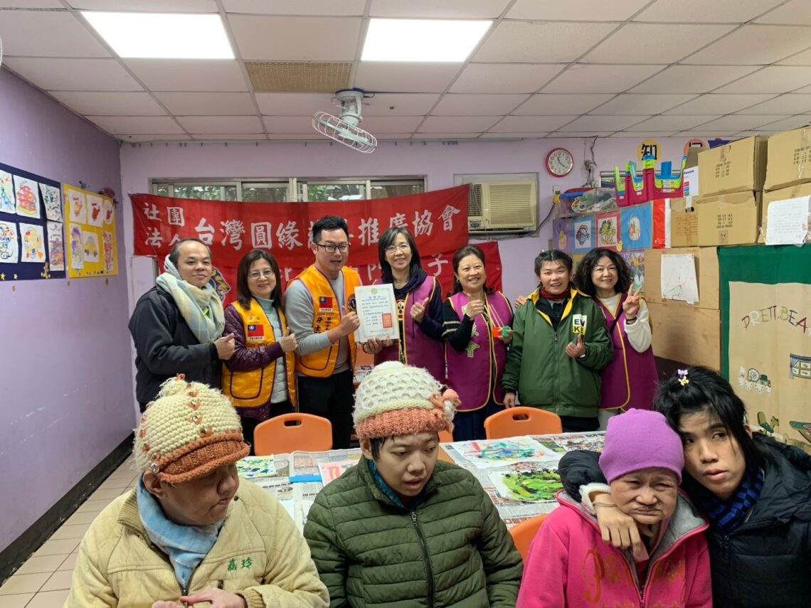 圓緣慈善推廣協會攜手南門獅子會-彩繪老憨兒心靈世界
