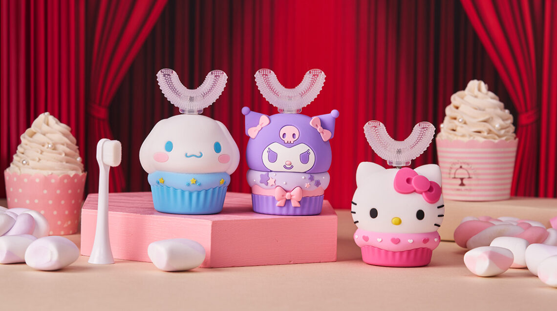 迎新年!三麗鷗推出萌趣刷牙組合-讓孩子新年沐浴時光更繽紛