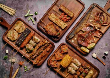 台中串烤店推薦-串燒聚餐好去處-都市考場裡美食休息站