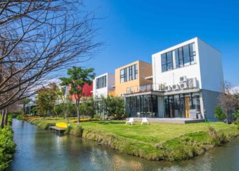 號稱台版威尼斯的宜蘭民宿！五結鄉包棟villa-蘭陽溪畔獨木舟體驗