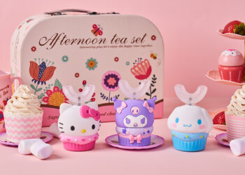 三麗鷗甜點風暴來襲-兒童u型與攜帶款電動牙刷萌翻粉絲心