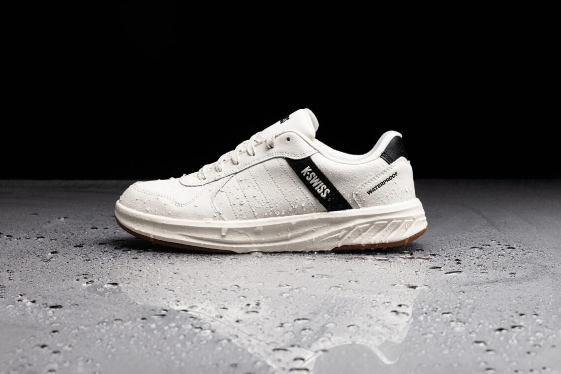 防水王者登場-k-swiss第五代防水鞋、全套防水服飾亮相