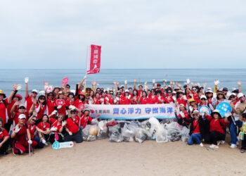 「生麗國際齊心淨力」第二屆淨灘行動凝聚百人力量-實踐環境永續理念