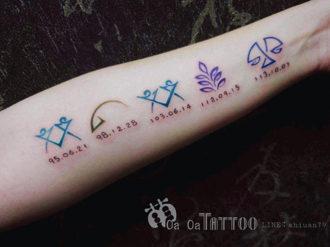 台南永康刺青推薦 女性刺青師客製化紋身 初次體驗也安心