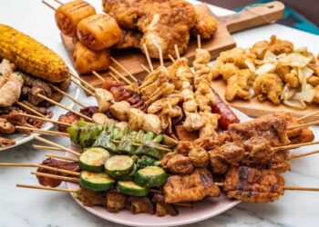 桃園八德宵夜推薦 兄弟創業平價串燒店 鮮嫩多汁香氣十足