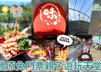 台中親子一日遊｜豐原一日三站免費玩 夜市遊戲＋玩具批發一次滿足