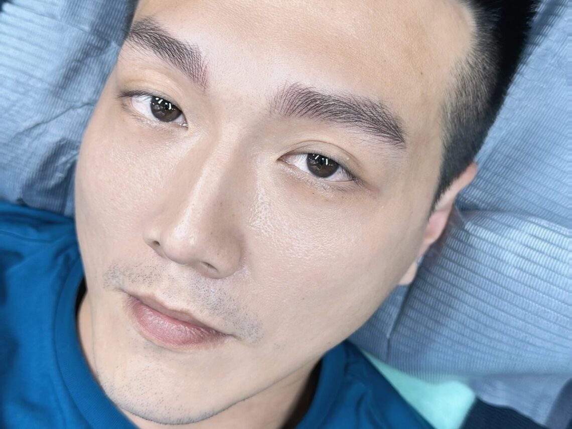 高雄左營紋眉推薦 男生也能擁有俐落五官 霧眉線條眉一次搞定