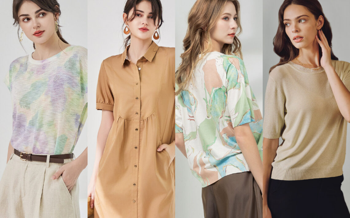 從貼身到時尚 SiOHER熹歐禾以天然材質打造夏日清涼穿搭對策