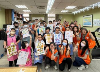 三商美福攜手伊甸基金會 陪伴心智障礙者創作 以行動實踐企業社會責任