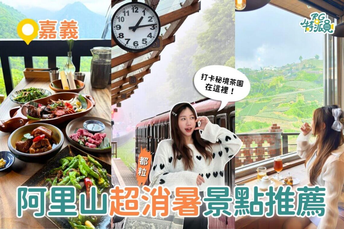 阿里山一日遊|茶園秘境、絕景步道、部落料理一次體驗夏日清涼