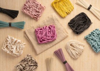 潮州伴手禮必買 屏東無添加麵條麵線老字號 彩色麵條好吃又好看