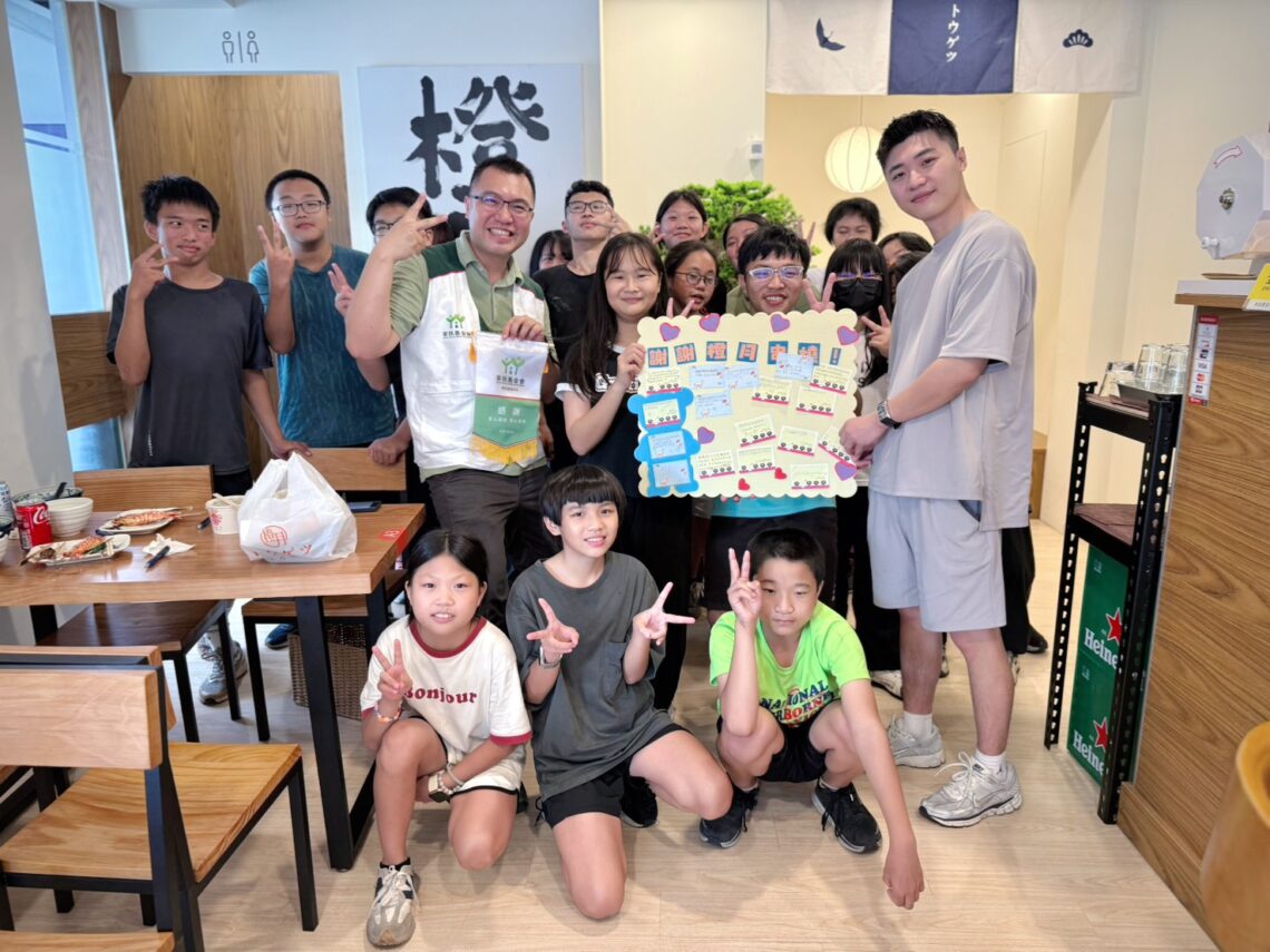 橙月串燒台中、彰化員林用愛做公益 邀家扶兒少中秋品味職人串燒