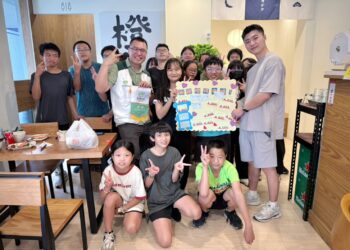 橙月串燒台中、彰化員林用愛做公益 邀家扶兒少中秋品味職人串燒