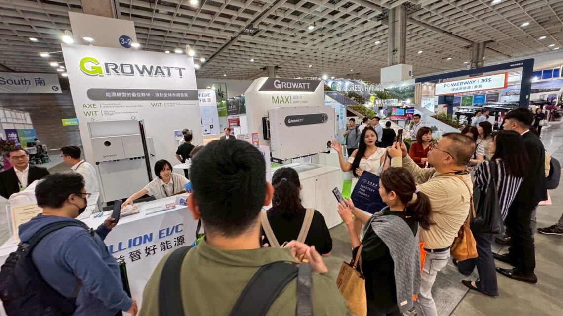 盛益晉好能源與 GROWATT 聯合亮相 2025台灣國際智慧能源週