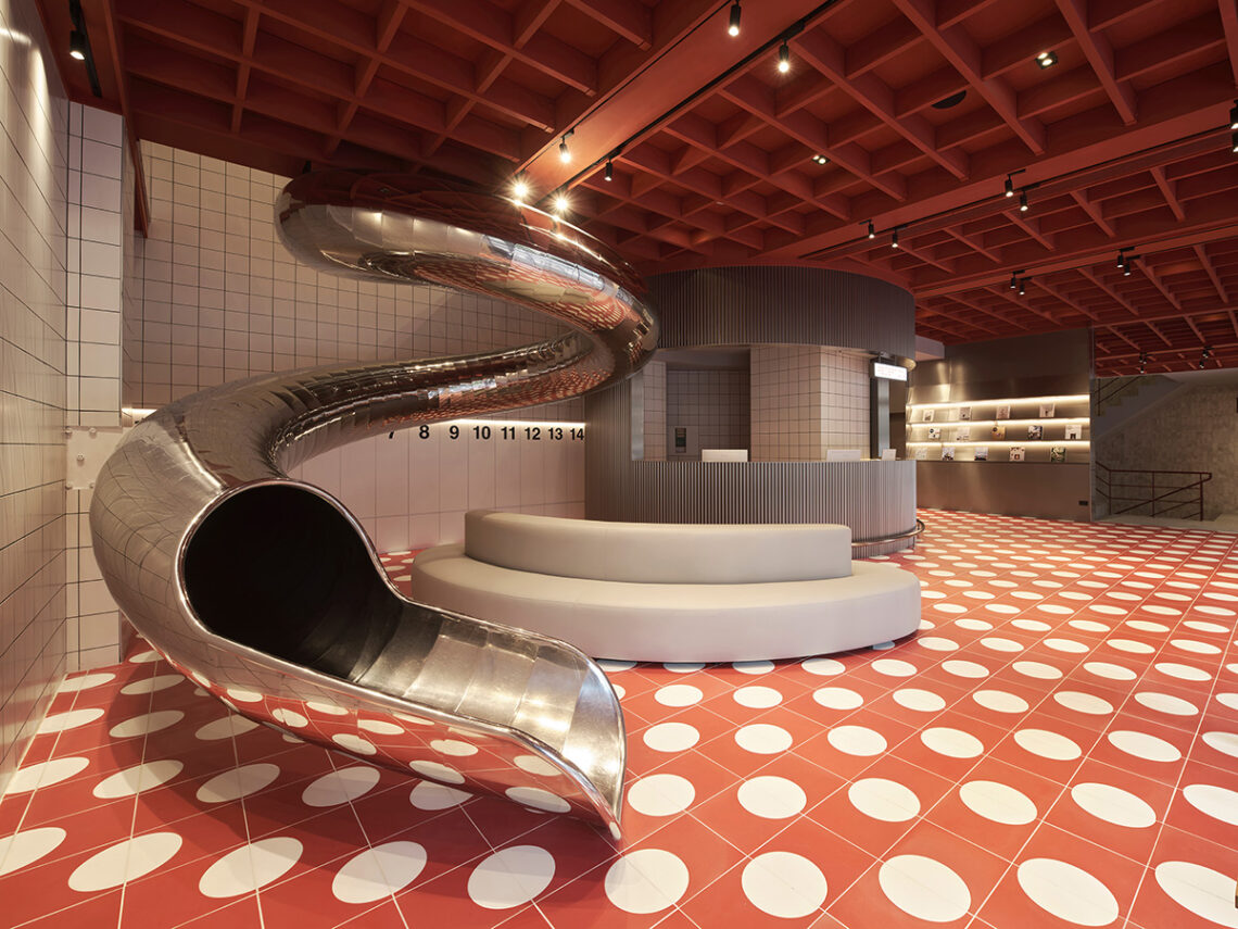 台中設計旅店大廳溜滑梯超吸睛 得獎無數國旅住宿亮點