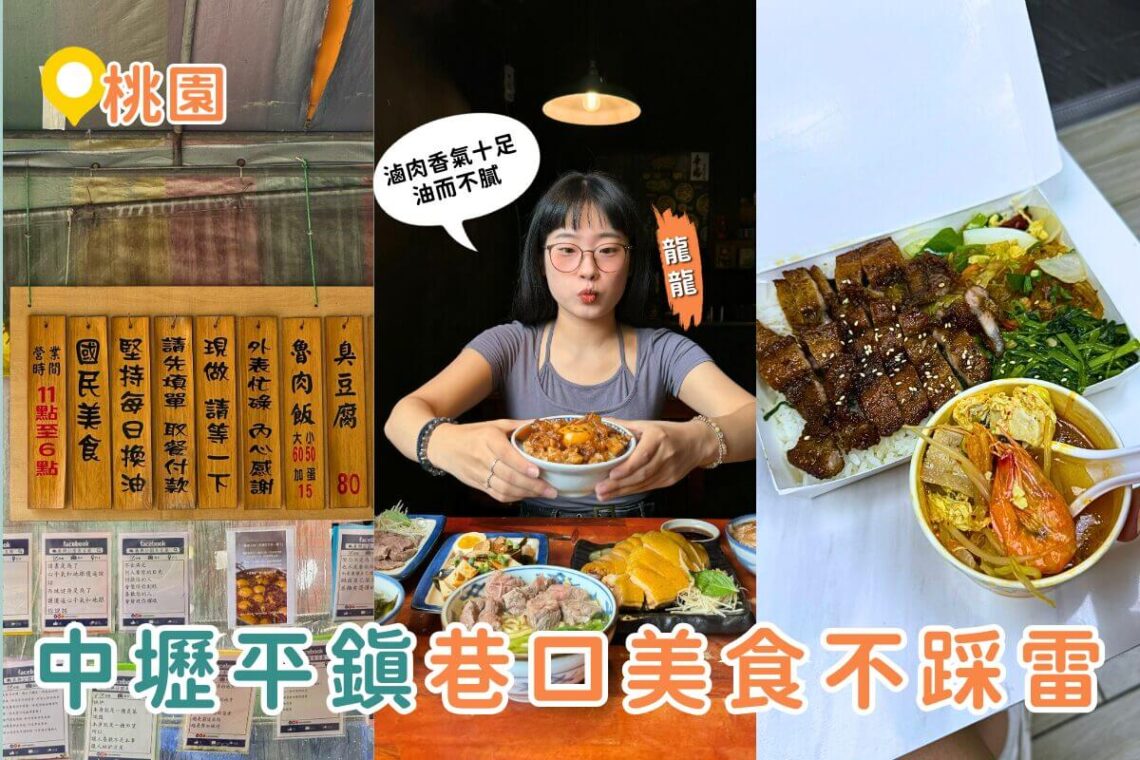桃園小吃推薦|中壢平鎮巷口美食地圖 燒肉便當、文昌雞、義興公園臭豆腐