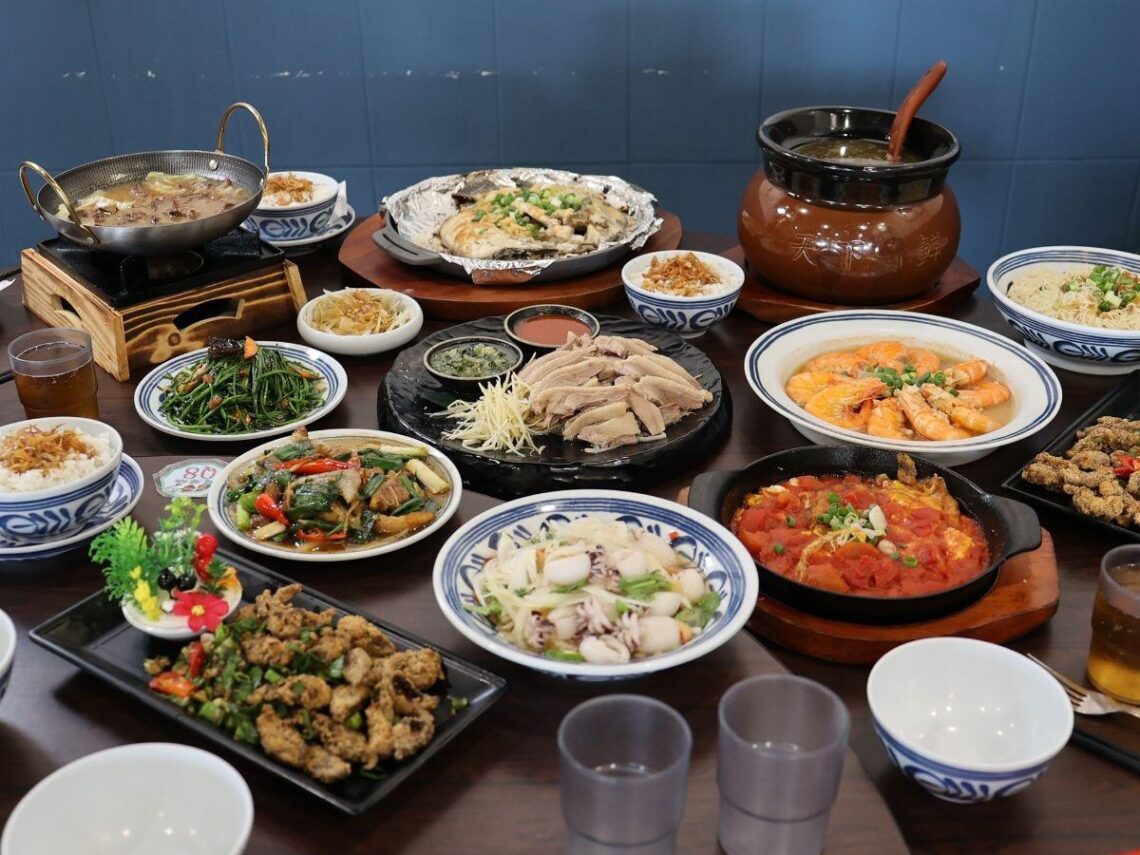 屏東枋山聚餐餐廳推薦 鵝肉切盤、烤魚與熱炒一次到位