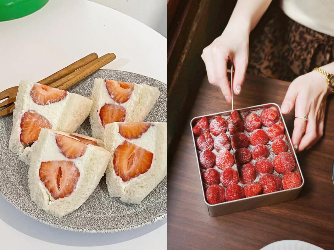 台北草莓甜點推薦｜盤點台北6家必吃「草莓甜點」 一人限購2顆胖草莓、IG爆紅草莓鐵盒蛋糕