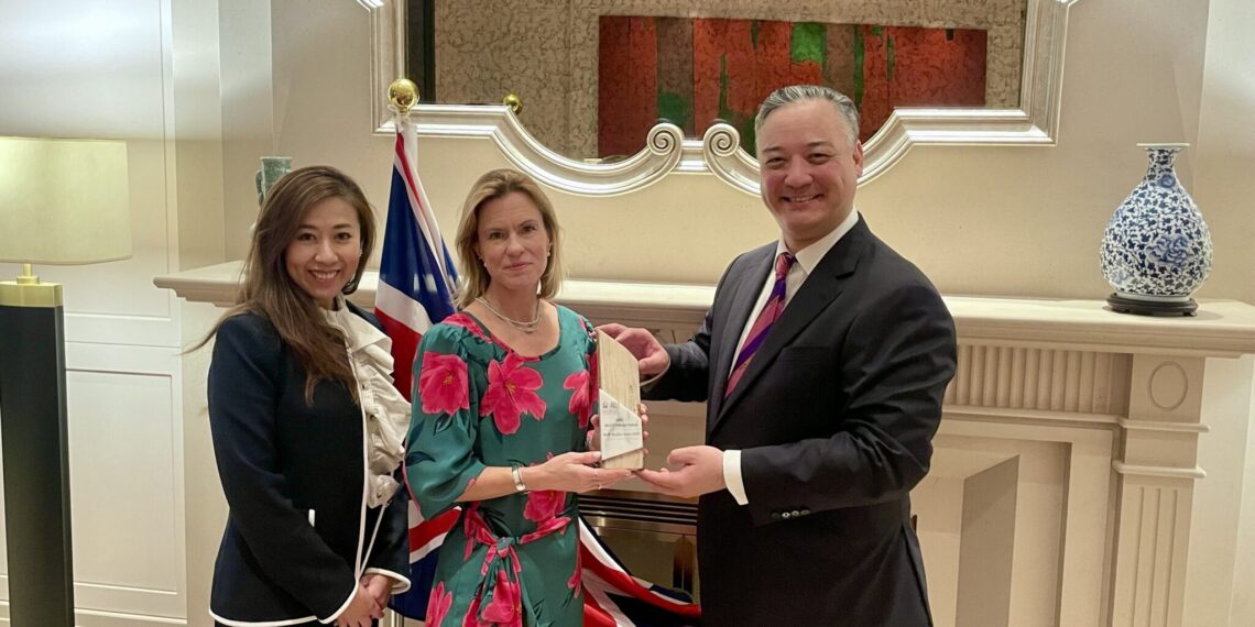 北市英僑商務協會歡迎 Ruth Bradley-Jone代表擔任官方資助人