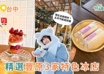 台中豐原美食 今年第一碗冰就吃這3家 草莓日式剉冰、浮誇榴槤雪花冰、巷弄花生捲冰淇淋