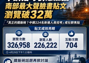 鐵飯碗不香了？軍公教、國營事業報考降溫 中鋼招考「南部最大聲臉書」引爆討論