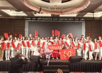 席開60桌+百萬抽獎 力匯創始人林金瑩歡慶60歲